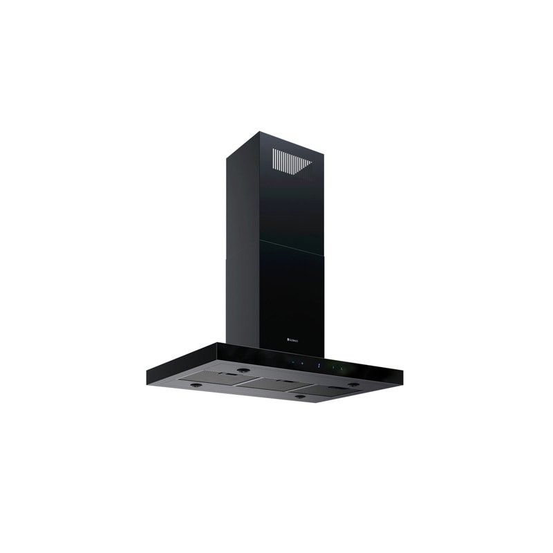 VERTA Isola 90.2 BLACK Okap kuchenny