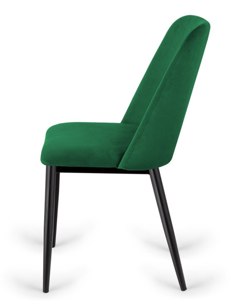 Krzesło Tapicerowane Goti Green Velvet