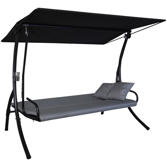 Hollywoodschaukel »Elegance Zip«, 3-Sitzer, inkl. Auflagen