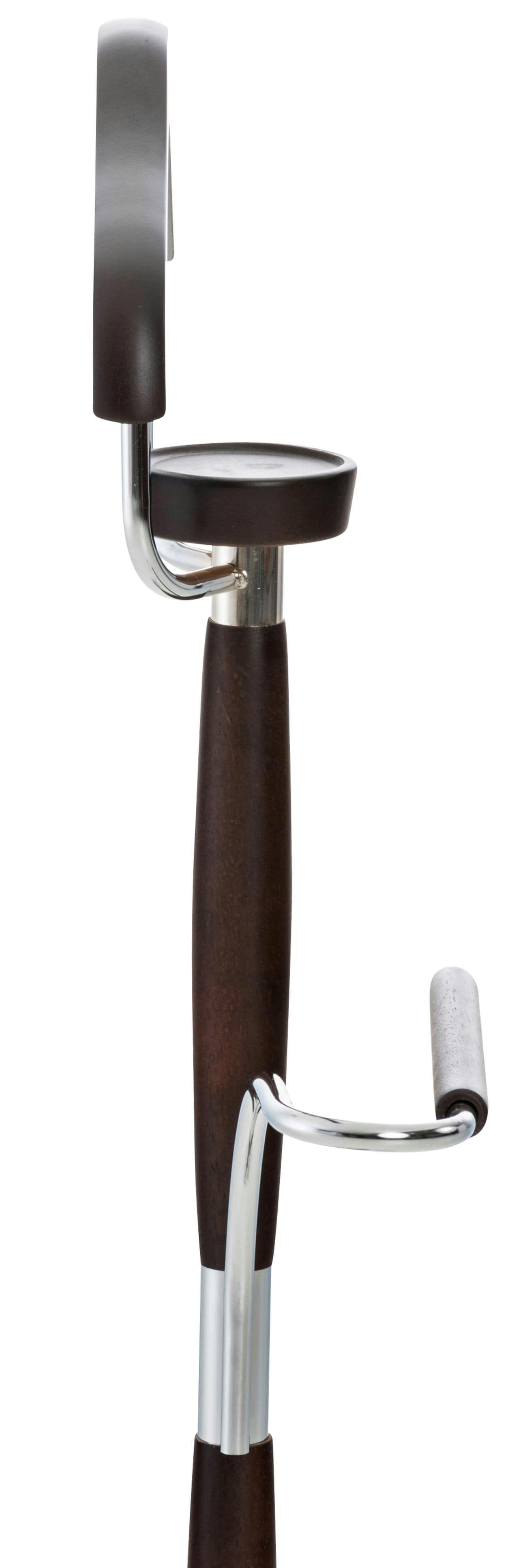 CARDIFF - Valet de chambre avec cintre en métal Cerise