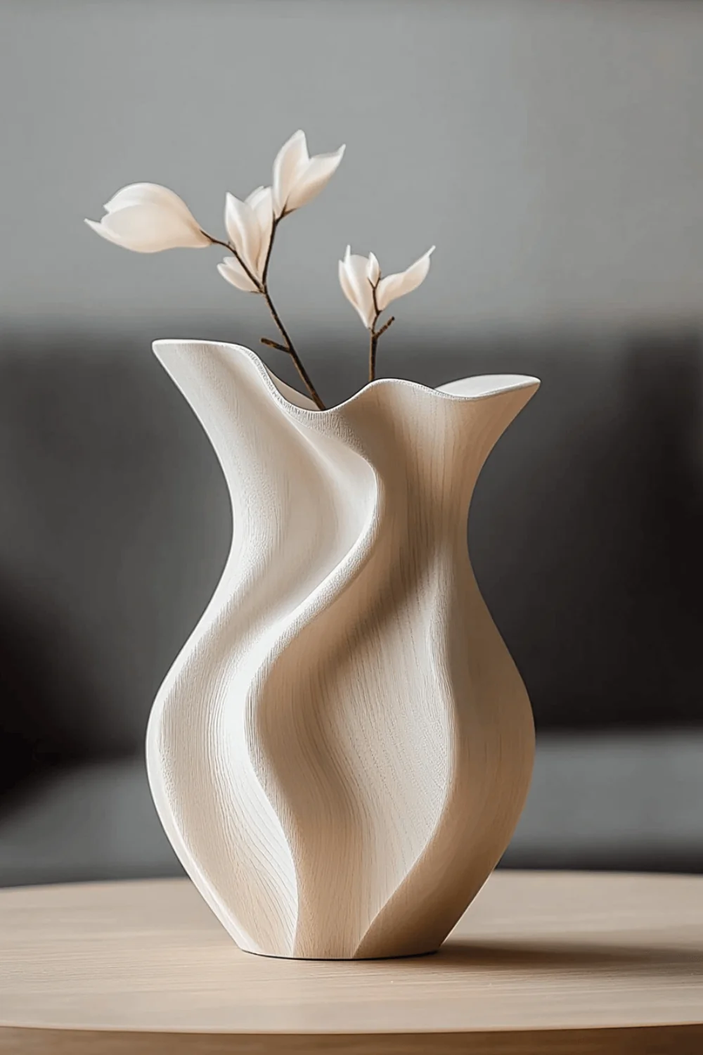 Vase Wood Sculpture #WG074