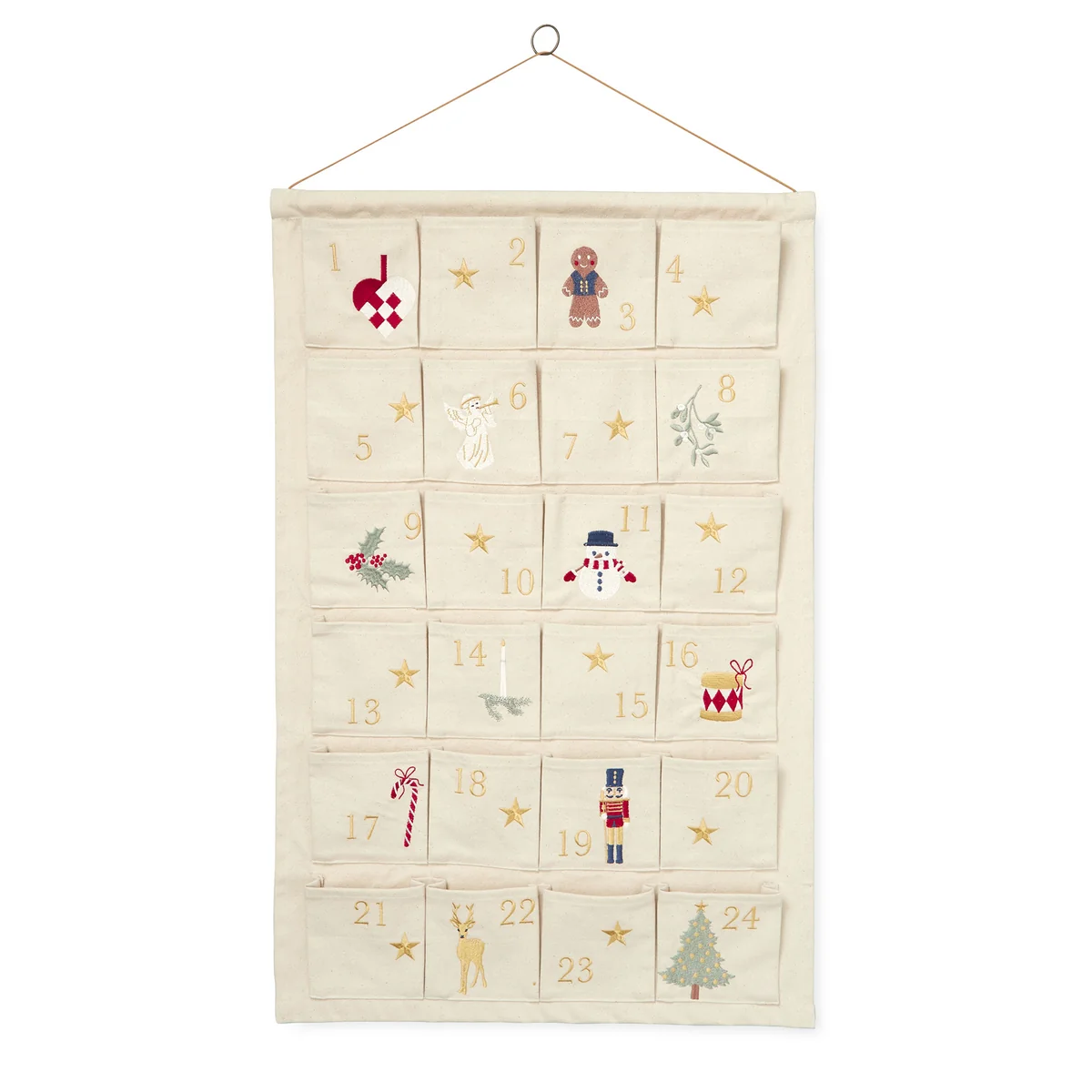 Cam Cam Copenhagen - Weihnachtskalender, beige