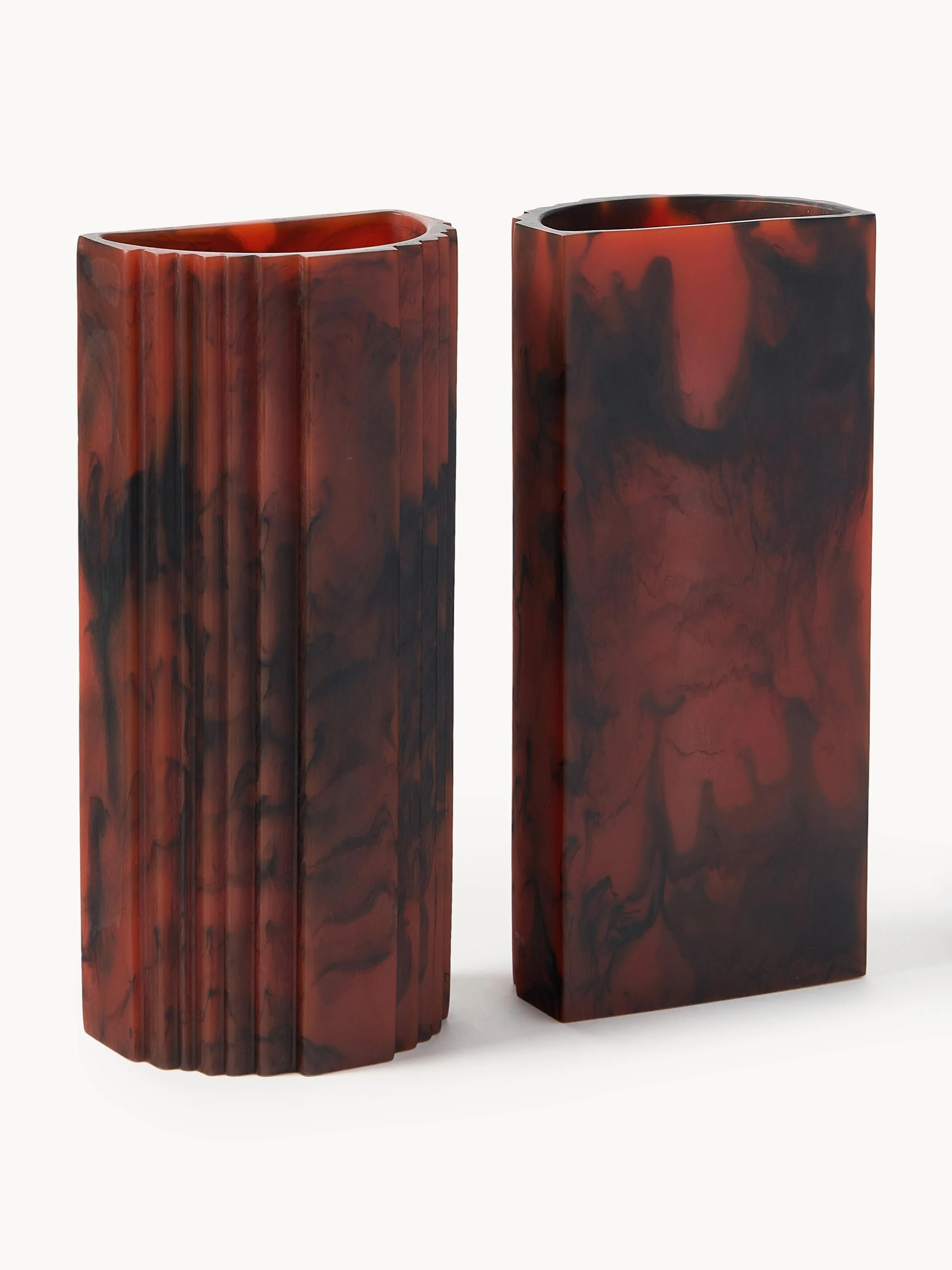 Vasen Jabu, H 25 cm, 2er-Set