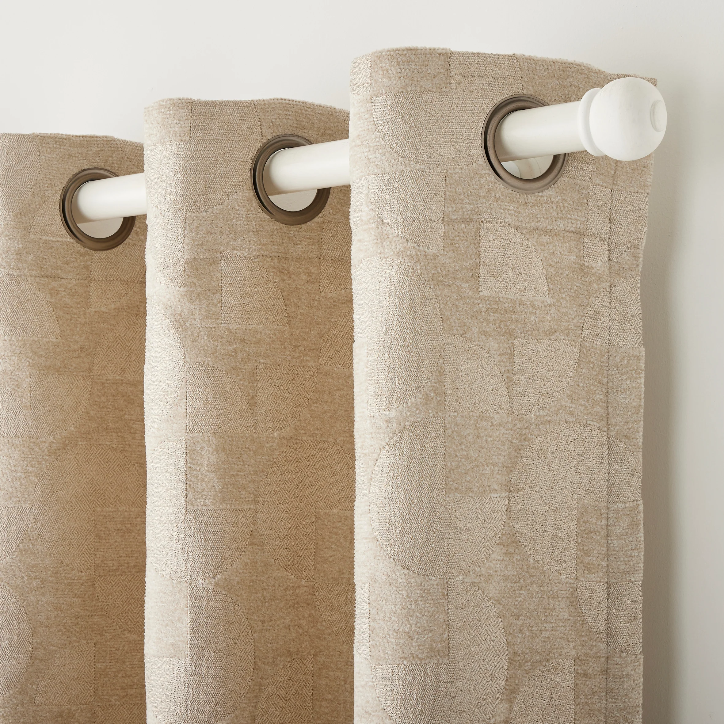 4MURS Rideau DIONE coloris beige 140 x 260 cm