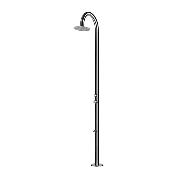 Douche Courbe Pour Piscine Acier Inoxydable 316l Sined Palau Inox