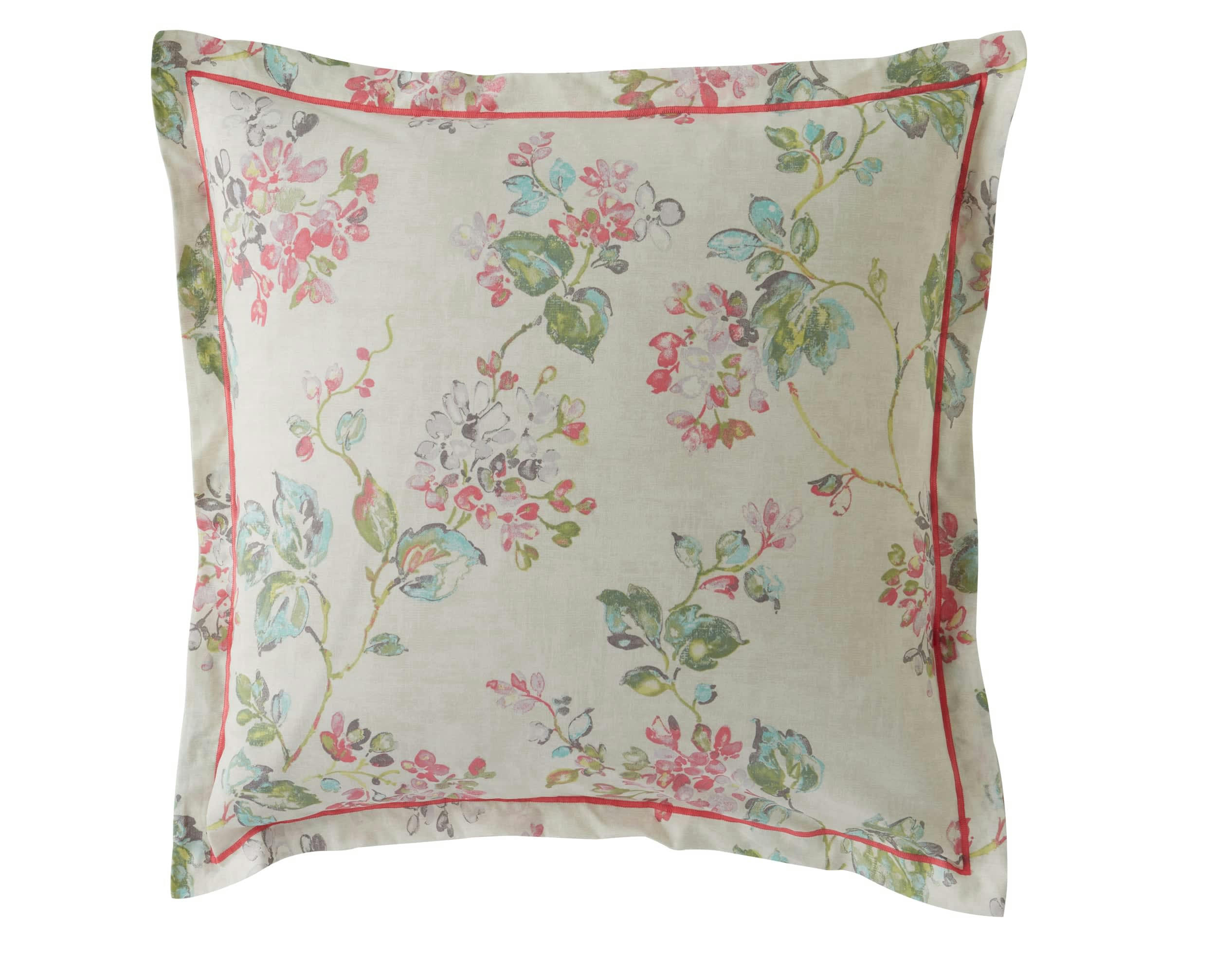 ADENA - Taie d'oreiller 65x65 en coton rose