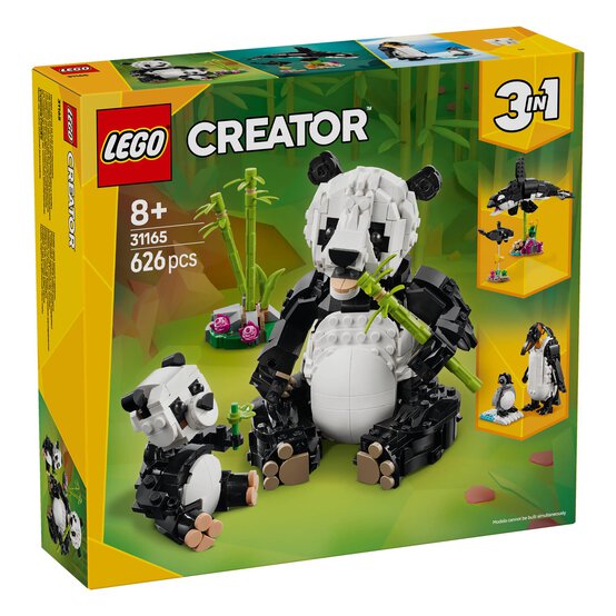 LEGO Creator 3 in 1 Wild Animals Panda Family