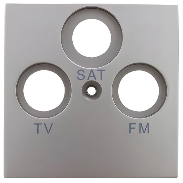 Studio Abdeckung Antenne SAT, Platin, Kunststoff