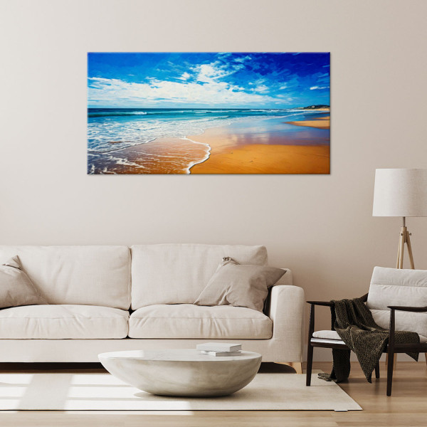 Feeby Obraz, Morze Plaża Natura Krajobraz 80x40