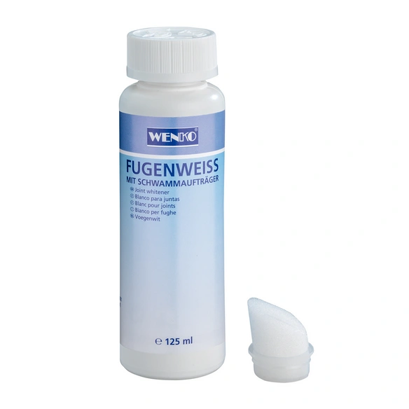 Fugenweiß, mit Schwamm, 125 ml, weiß