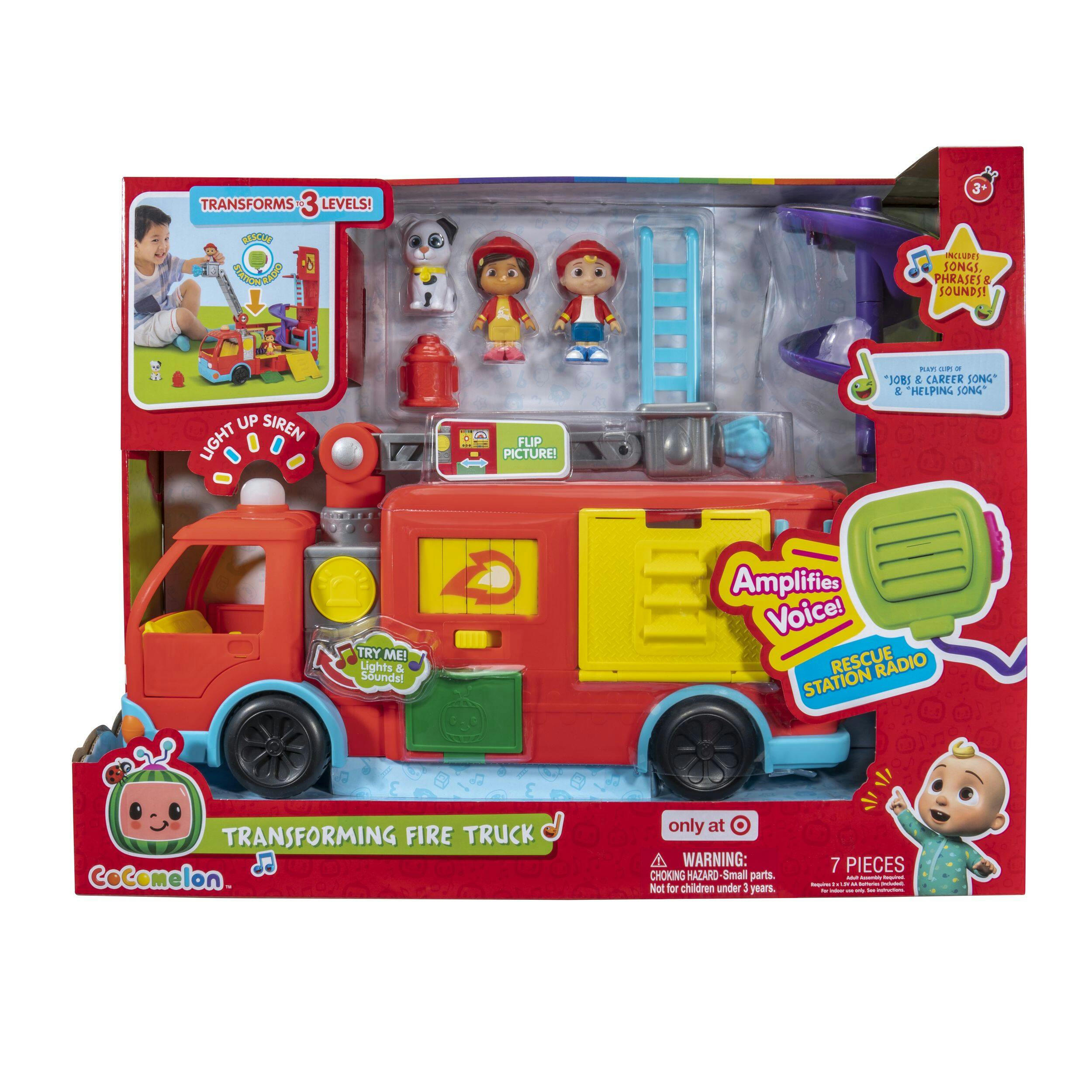 CoComelon Transforming Fire Truck, Ages 3+