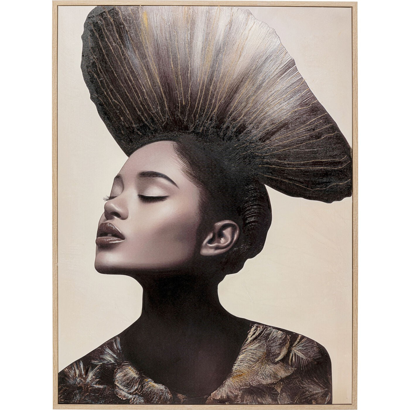 Schilderij Aesthetic vrouw links 90x120cm Kare Design