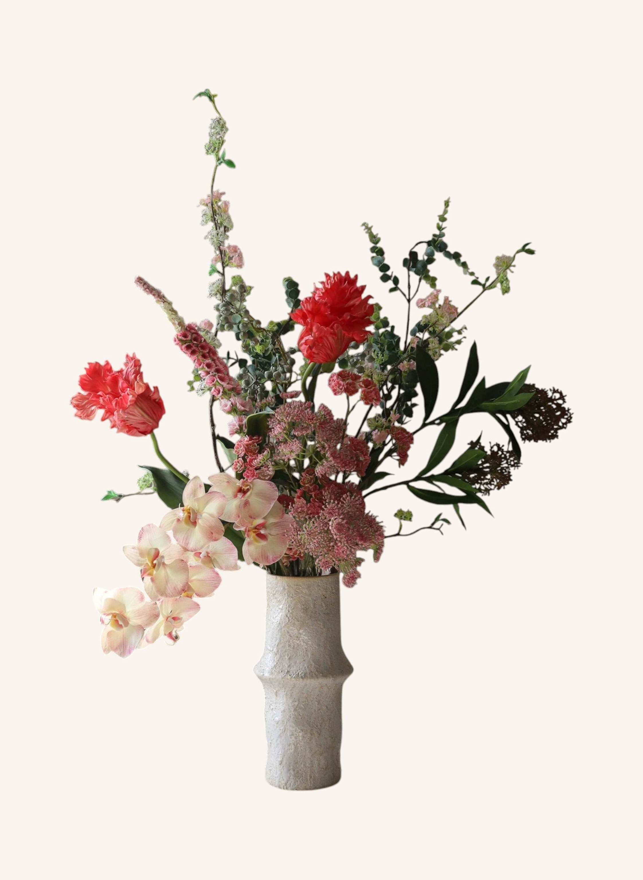 Botané Künstlicher Blumenstrauß DEEP BLUSH