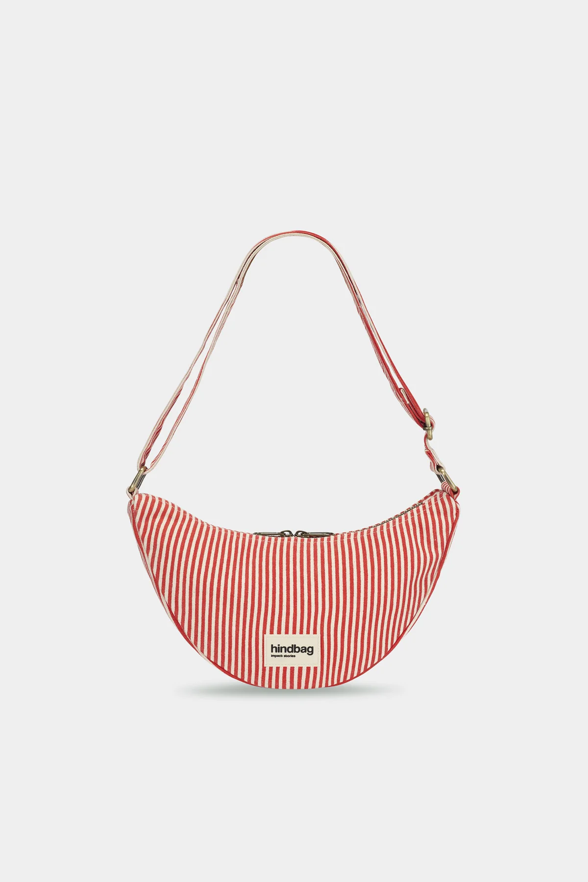Sac Banane Andrea Rayures rouge