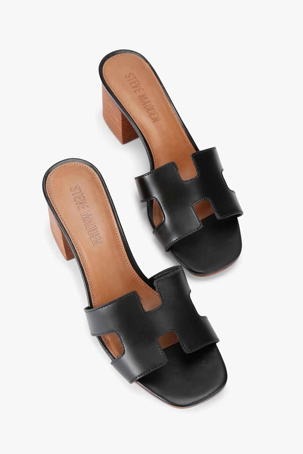 STEVE MADDEN Hades 017' Leather Heels