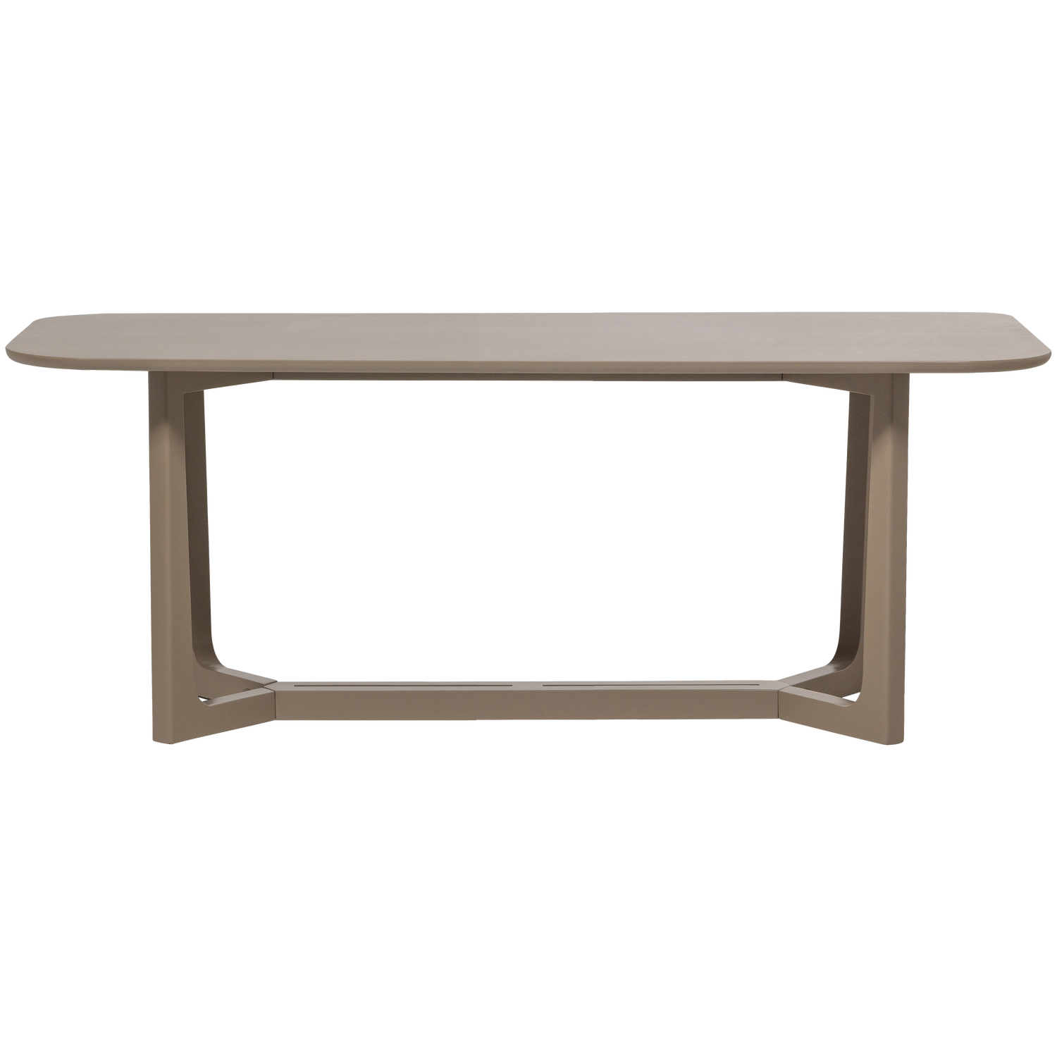 WOOOD eettafel Ferion - Mango Hout - Mud - 76x180x90