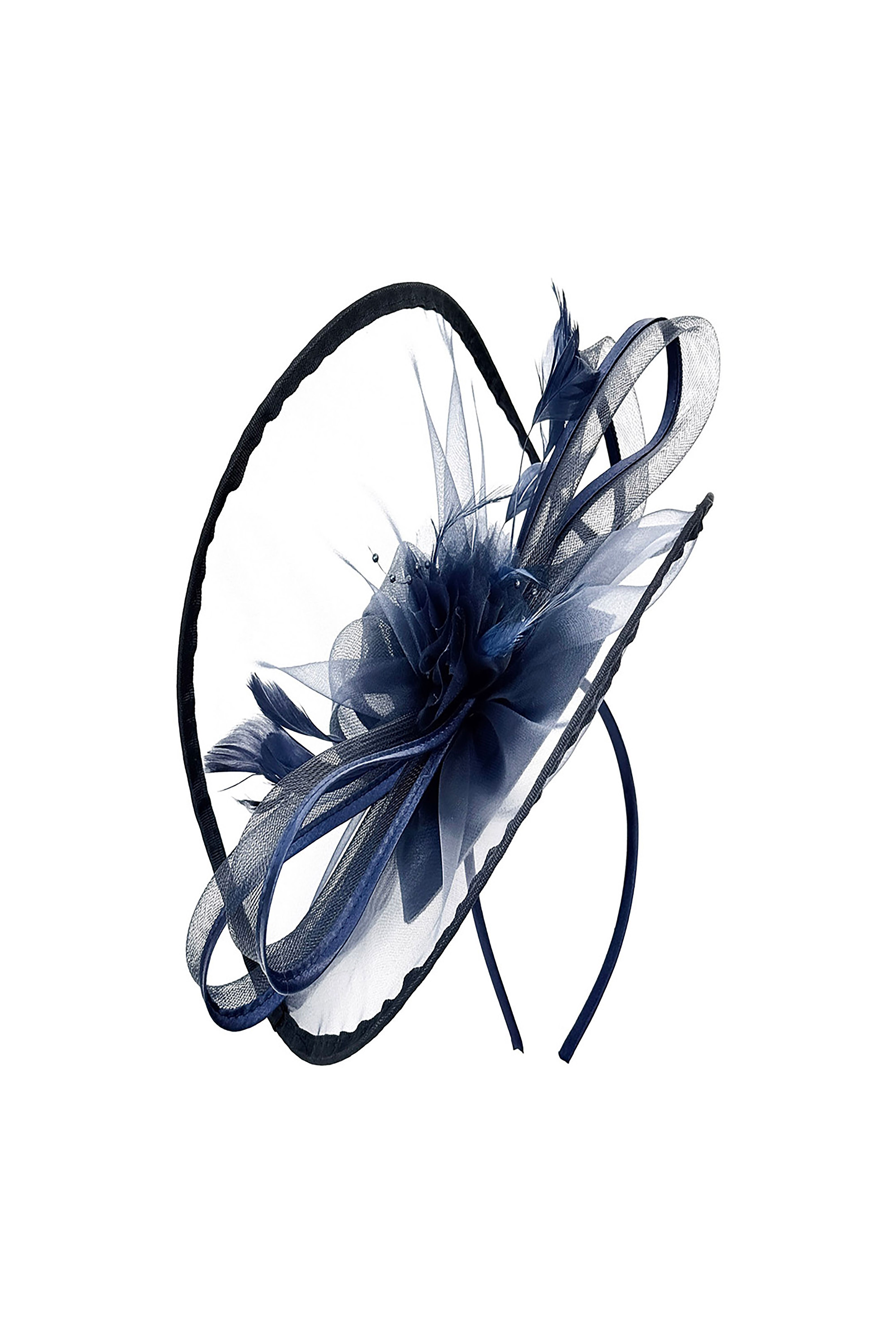 Vellin Elegant Mesh Loop Fascinator Headpiece