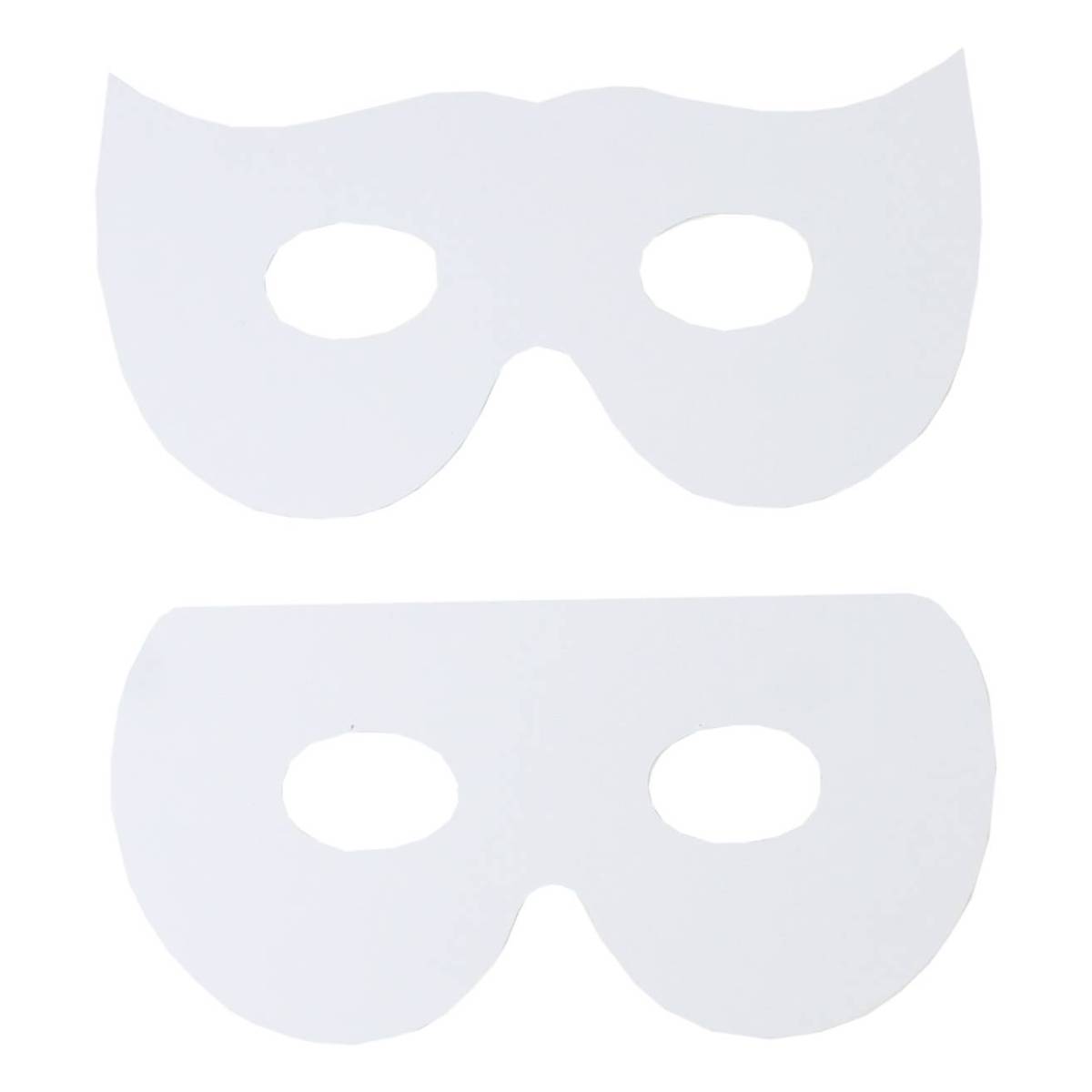 Mask Card Shapes 10 Pack