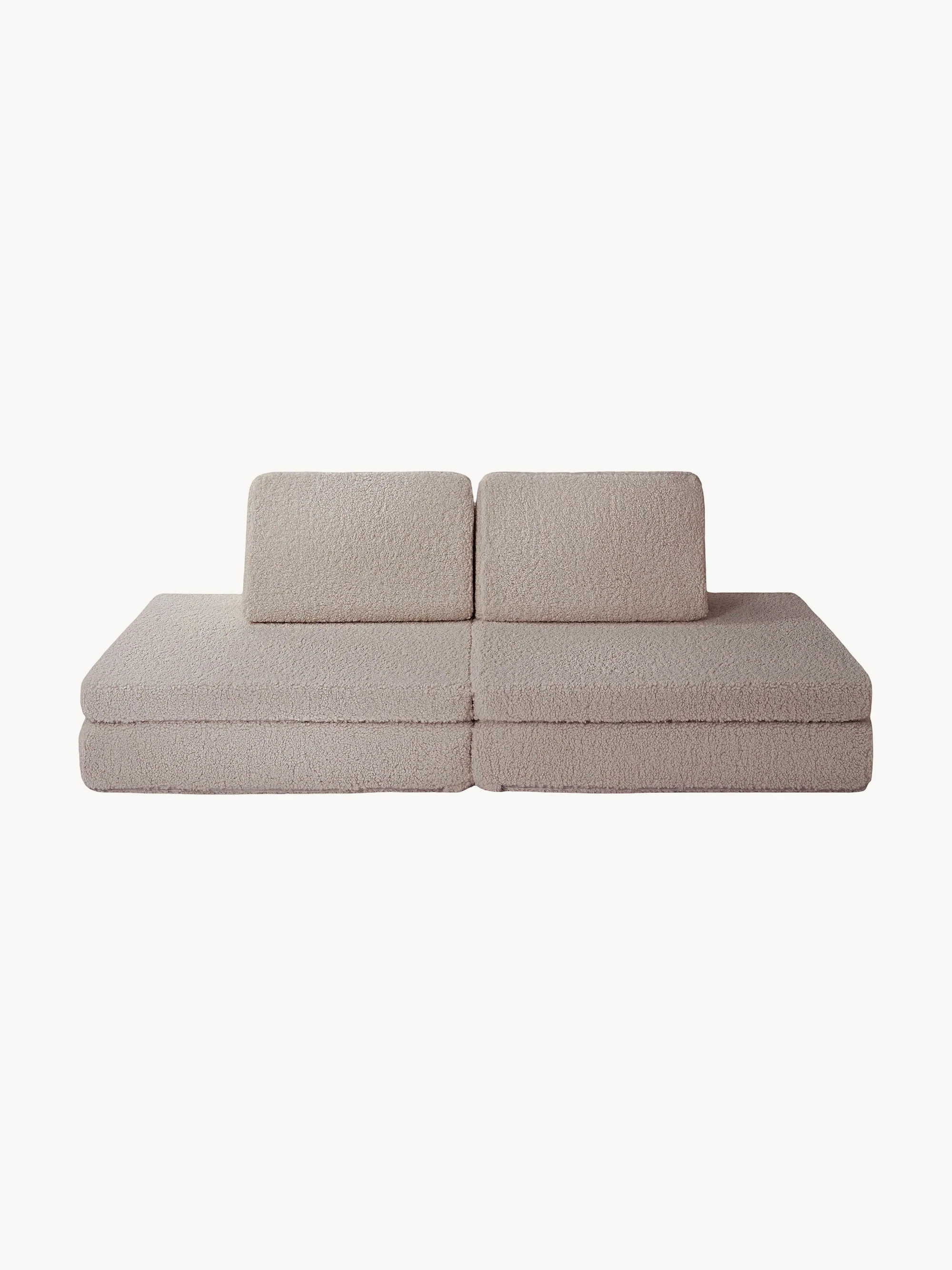 Modulares Kinder-Spielsofa Mila aus Teddy, handgefertigt