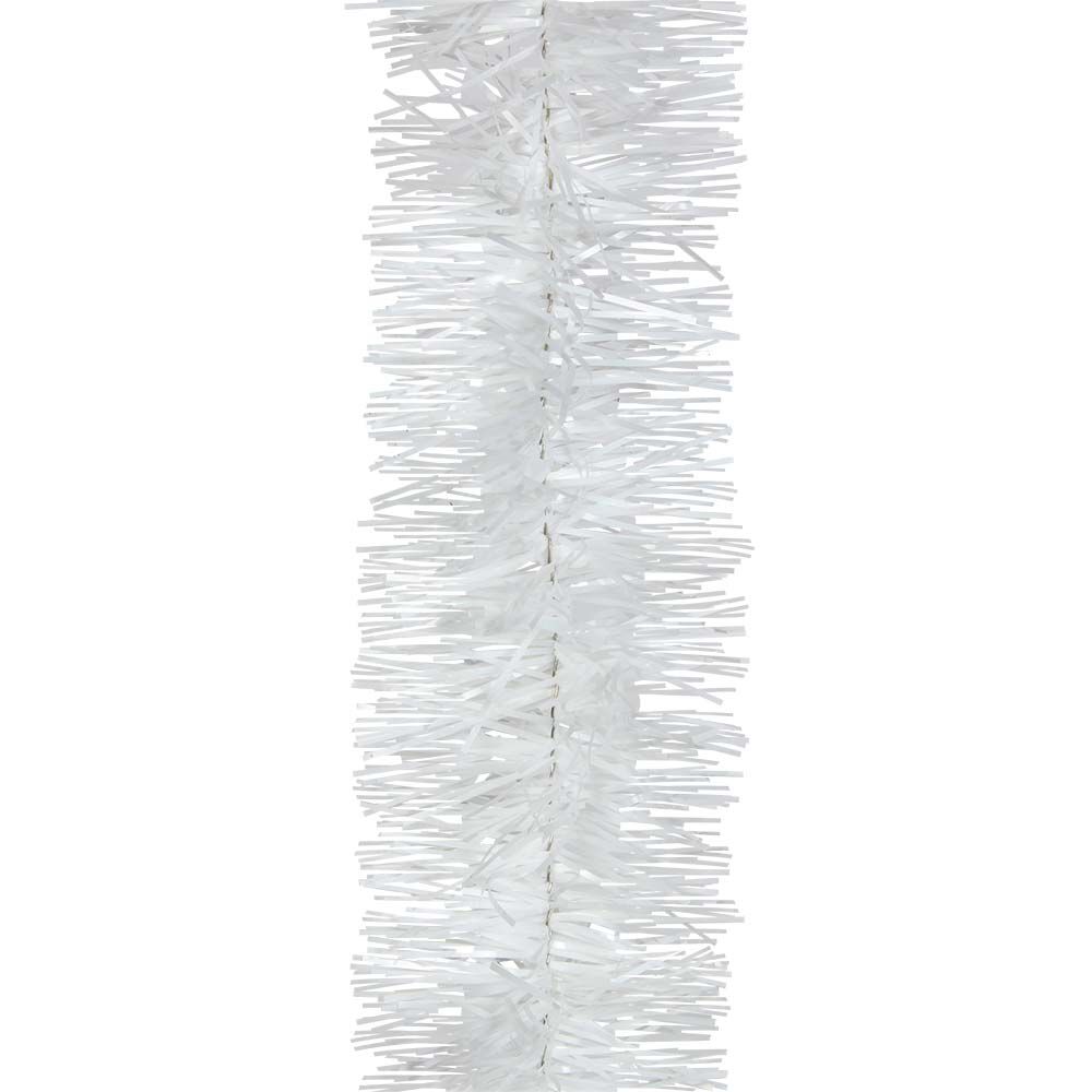 Guirlande de No&euml;l blanche 2 m
