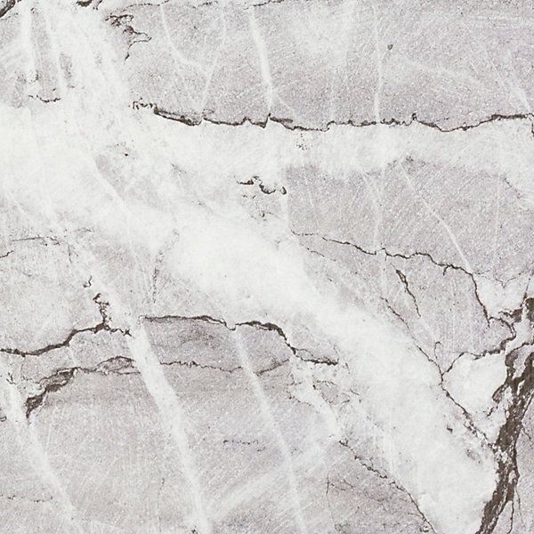 Abattant wood slim déclipsable au style marbré (36.5x47.5 cm - Gris clair)