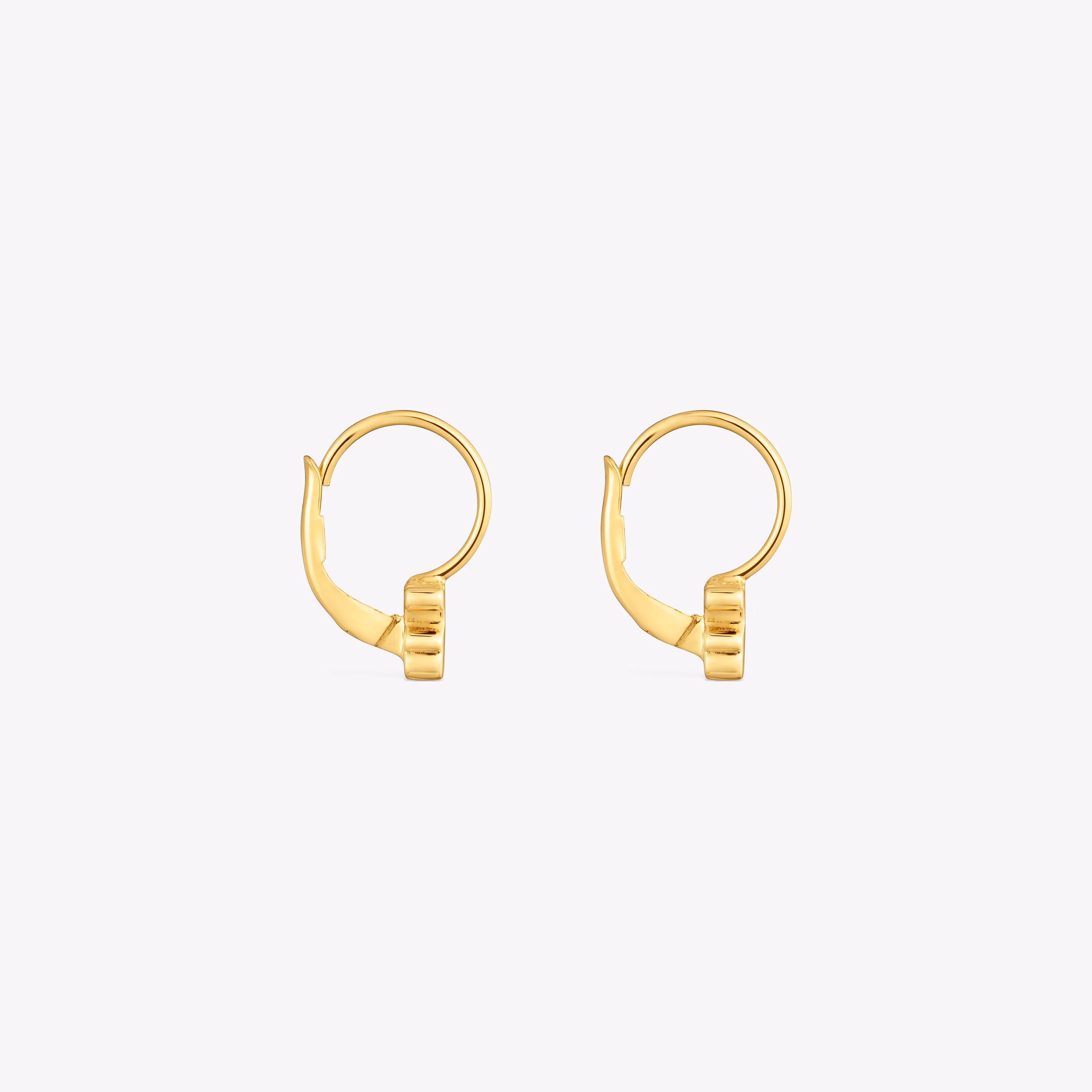 Pendientes aro de oro motivo oso 6 mm Sweet Dolls