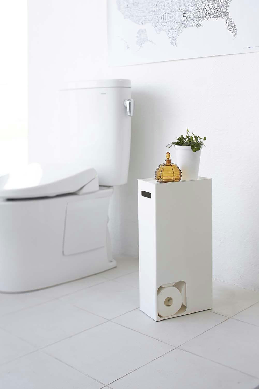 - Tour de rangement papier toilette
