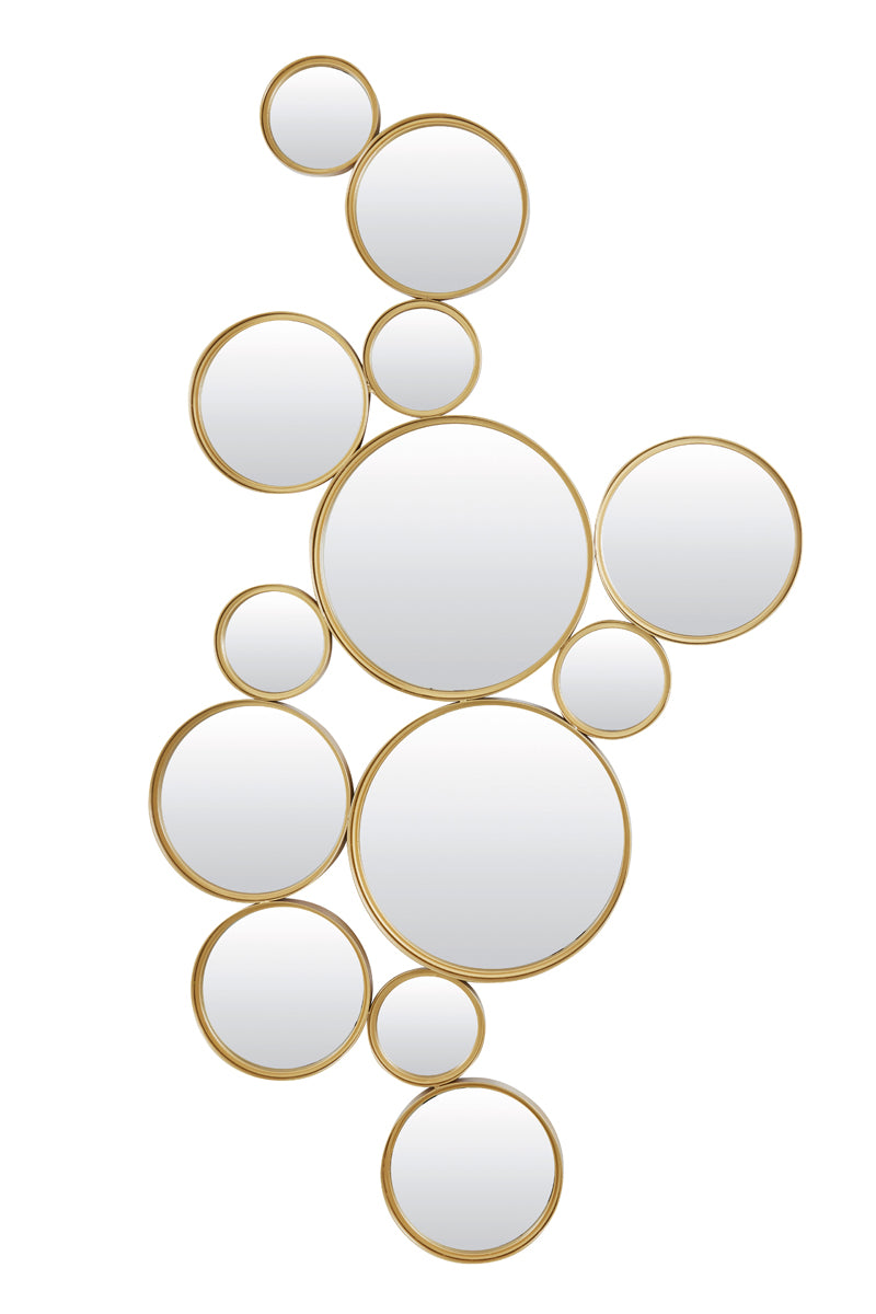 Light & Living spiegel CIELO - 127x3.5x64.5cm - goud
