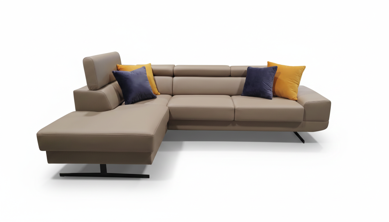 Narożnik Milano I 270x180 cm – beżowy Nube 11 – nowoczesny design