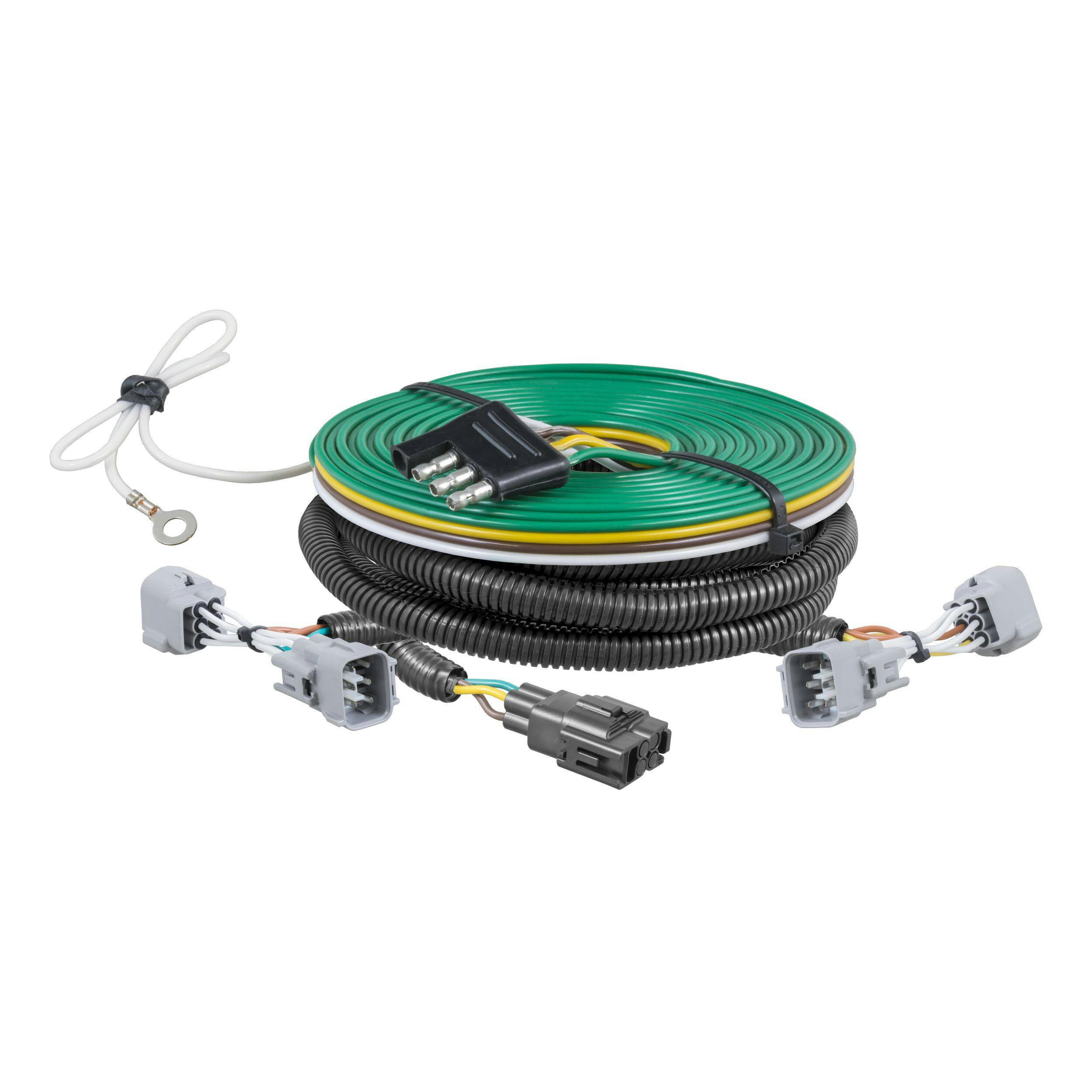 CURT 58962 Custom Towed-Vehicle RV Wiring Harness for Dinghy Towing, Fits Select Subaru XV Crosstrek
