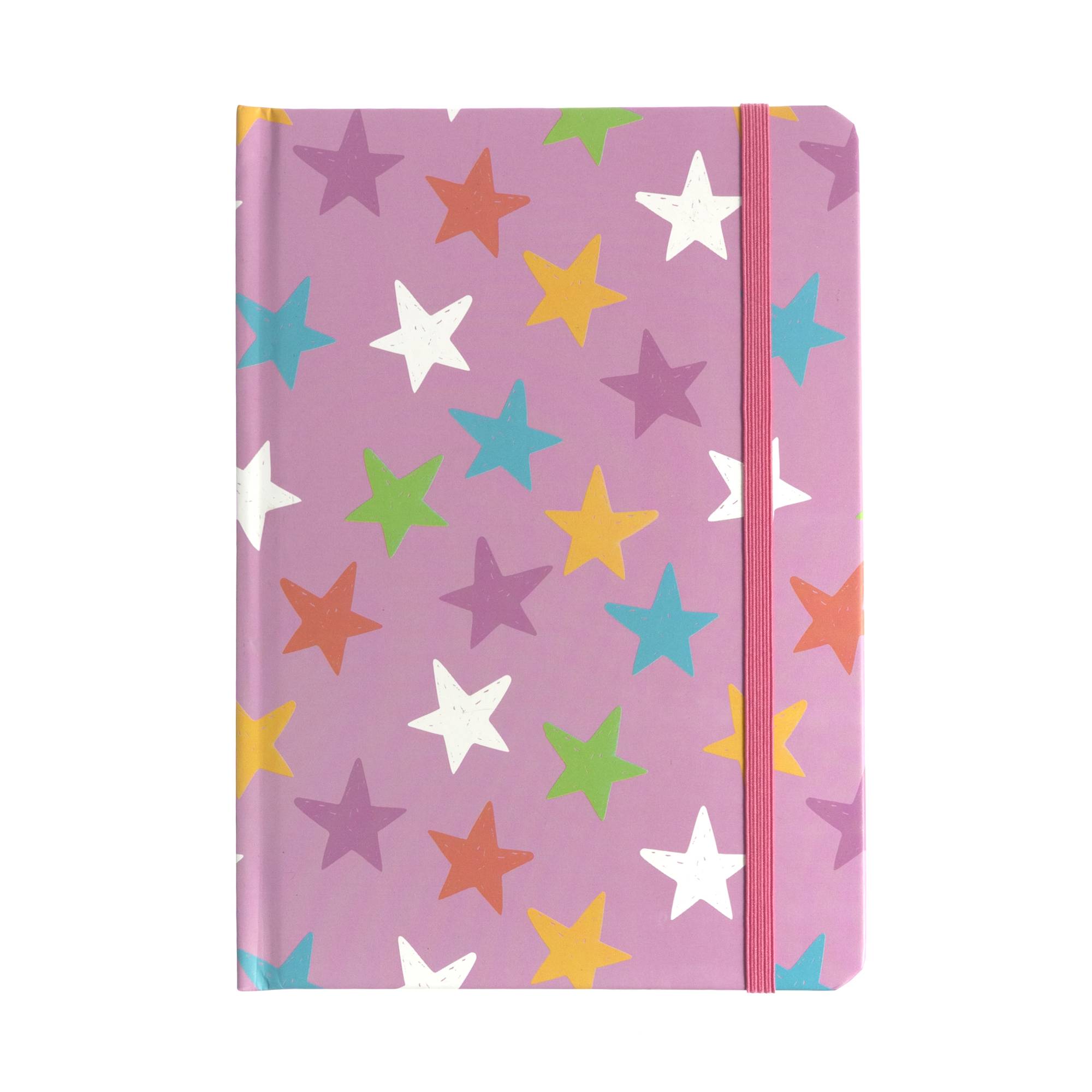 Rainbow Star Notebook A5