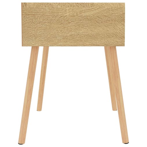 NNEVL Bedside Cabinet Sonoma Oak 40x40x56 cm Chipboard