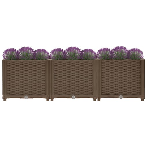 NNEVL Raised Bed 120x40x38 cm Polypropylene