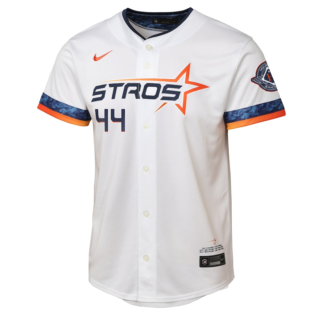 Yordan Alvarez Houston Astros Nike Youth 2025 City Connect Limited Player Jersey - White