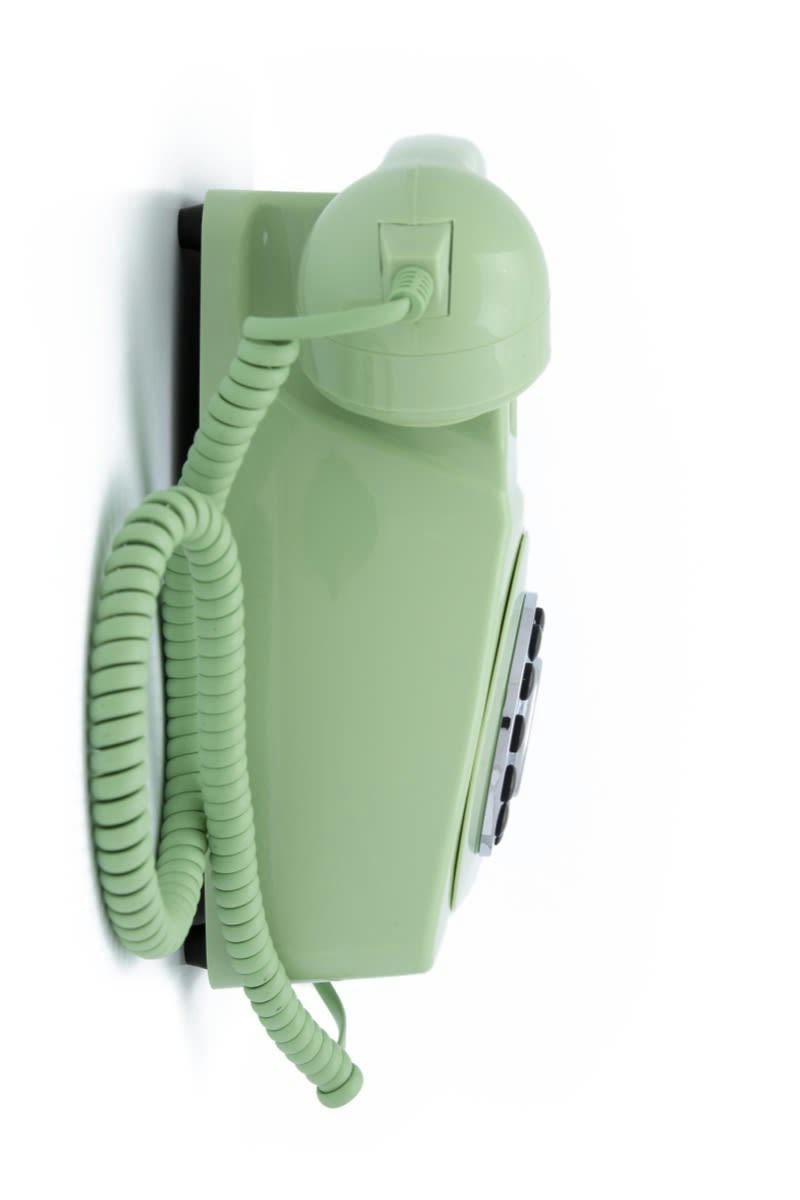 - Téléphone analogique  746 WALL PUSH BUTTON GREEN