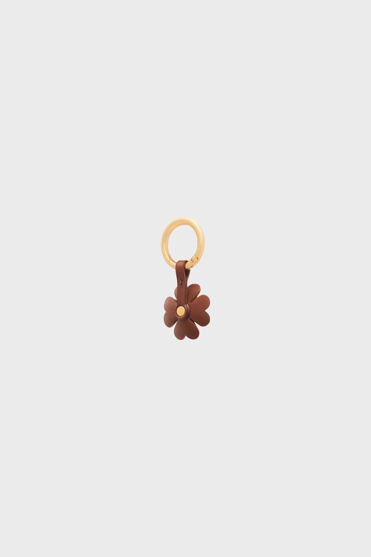Charm en cuir - TREFLE