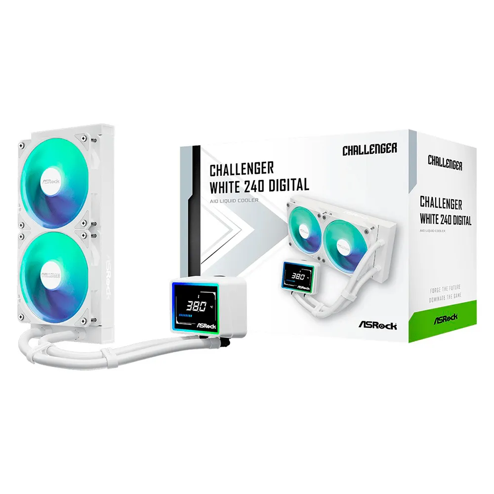 Asrock Challenger White 240 Digital liquid cooling
