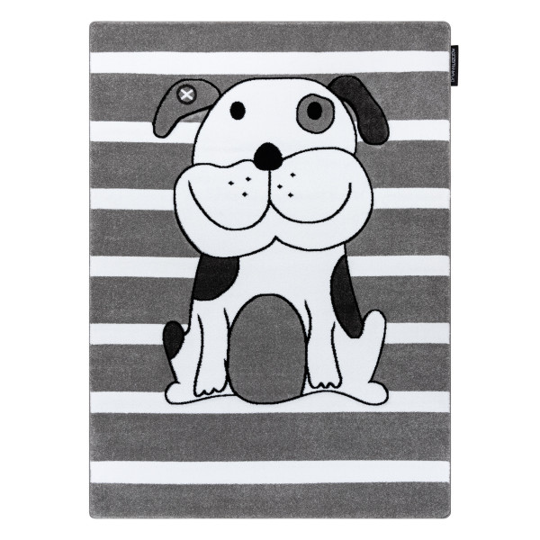 Dywan PETIT PUPPY PIESEK SZCZENIAK szary 120x170 cm