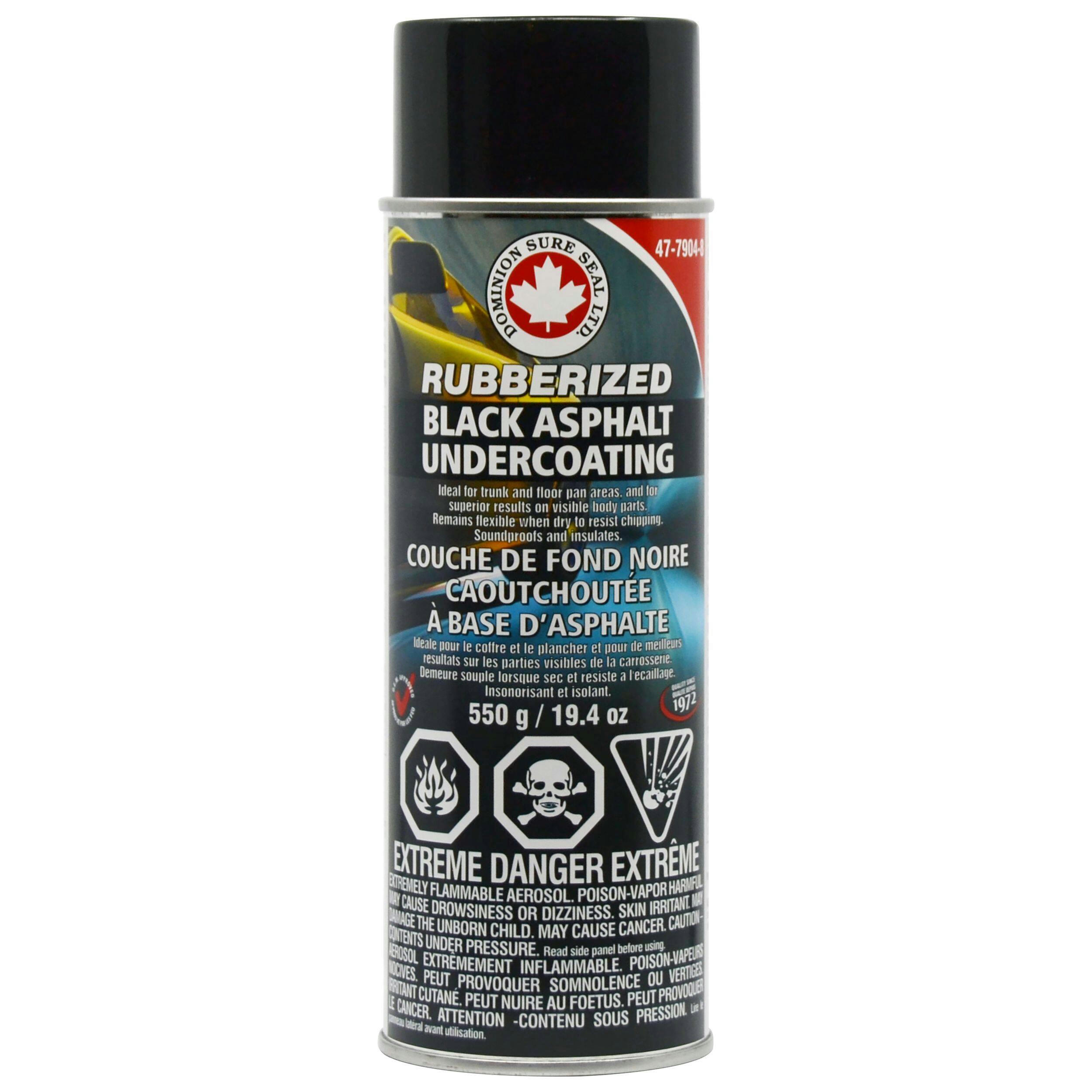 Rubberized Asphalt Undercoating