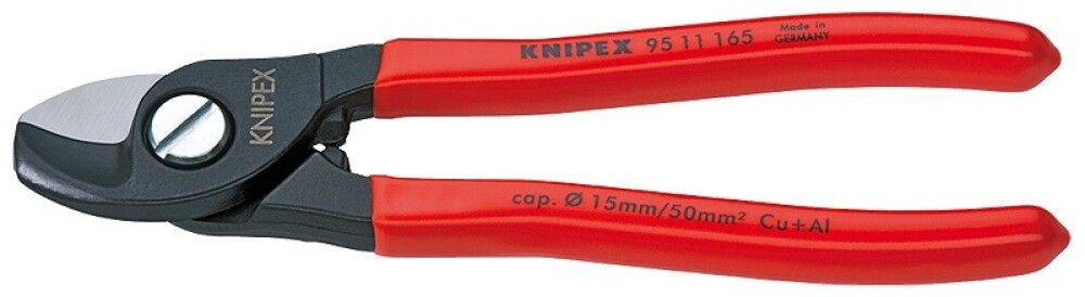 KABELSAKS KNIPEX RØD 165MM