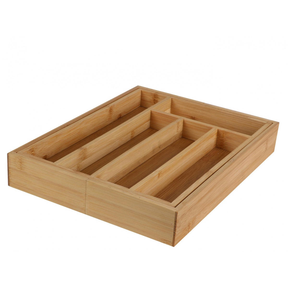 BAMBOU - Range-couverts bambou extensible