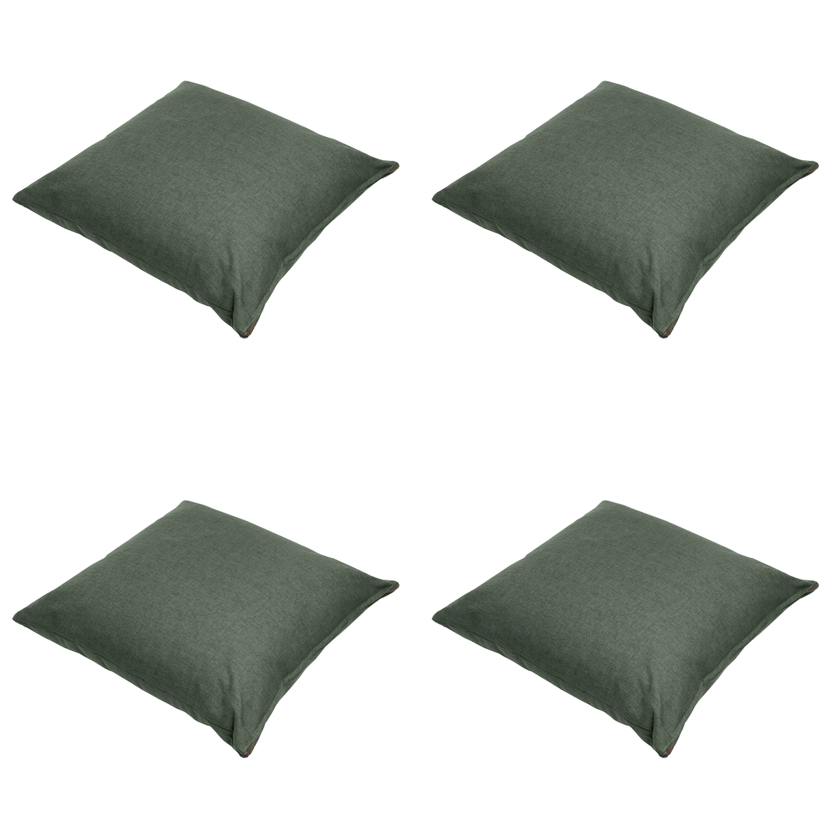 Madison sierkussen Best deal - groen - 45x45x10cm - set van 4