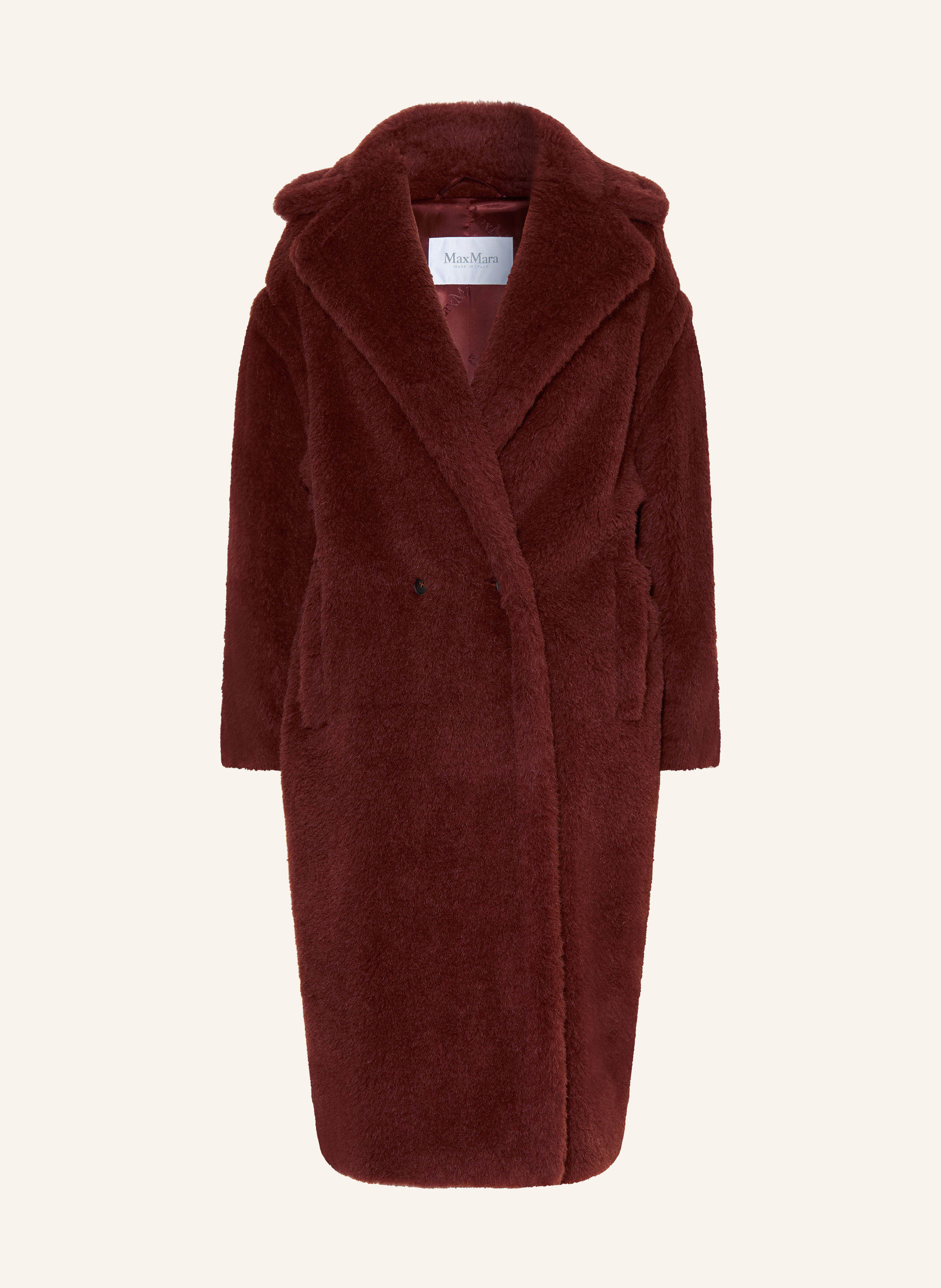 Max Mara Teddyfell-Mantel TEDGIRL mit Alpaka