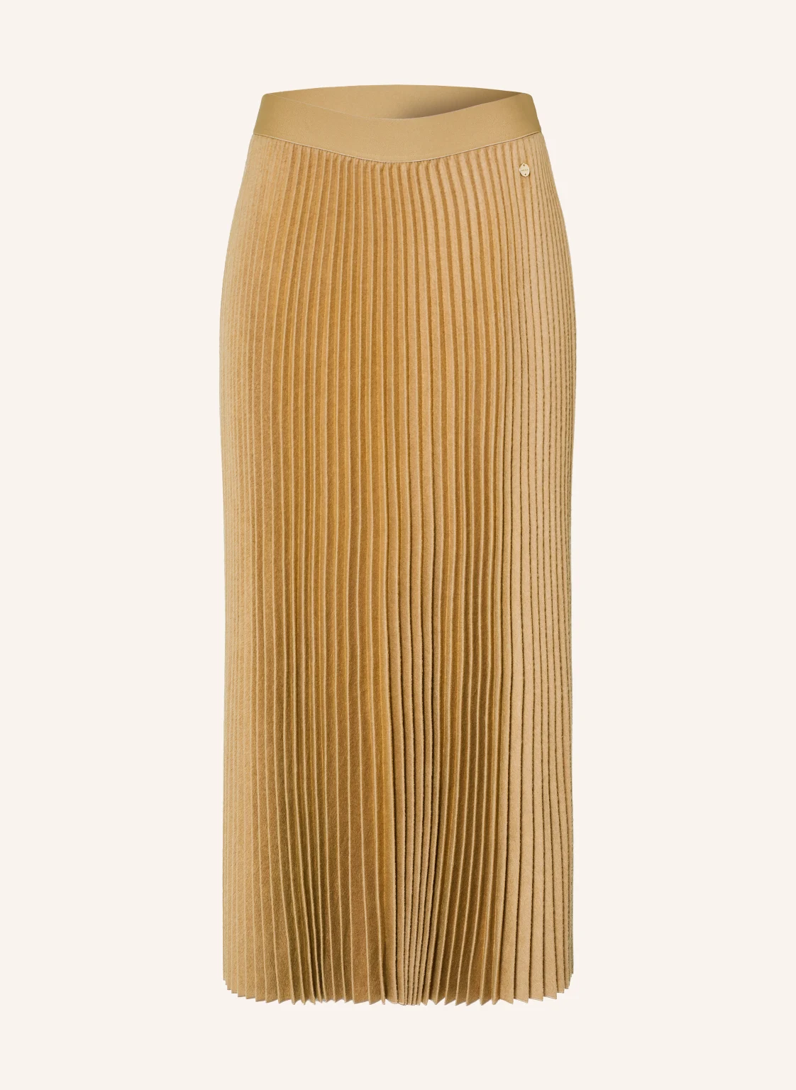 MARC CAIN Plisseerock aus Flanell