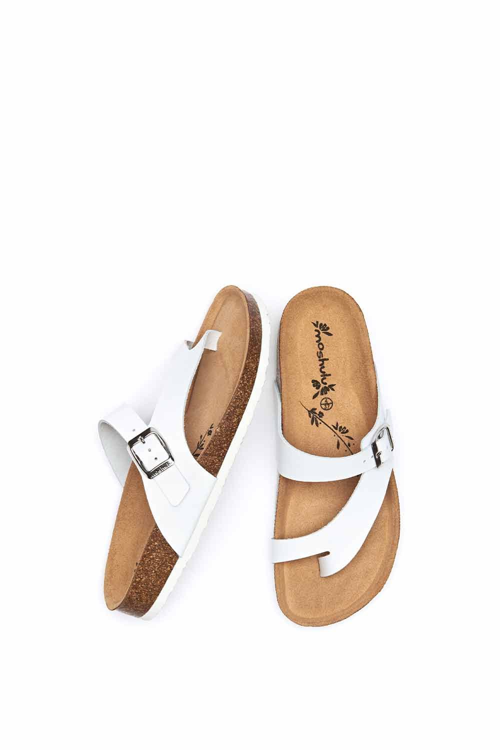 Moshulu Wilma 2' Toe-Post Cork Footbed Sandals