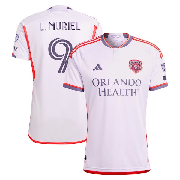 Luis Muriel Orlando City SC adidas 2024 Legacy Kit Authentic Player Jersey - Purple