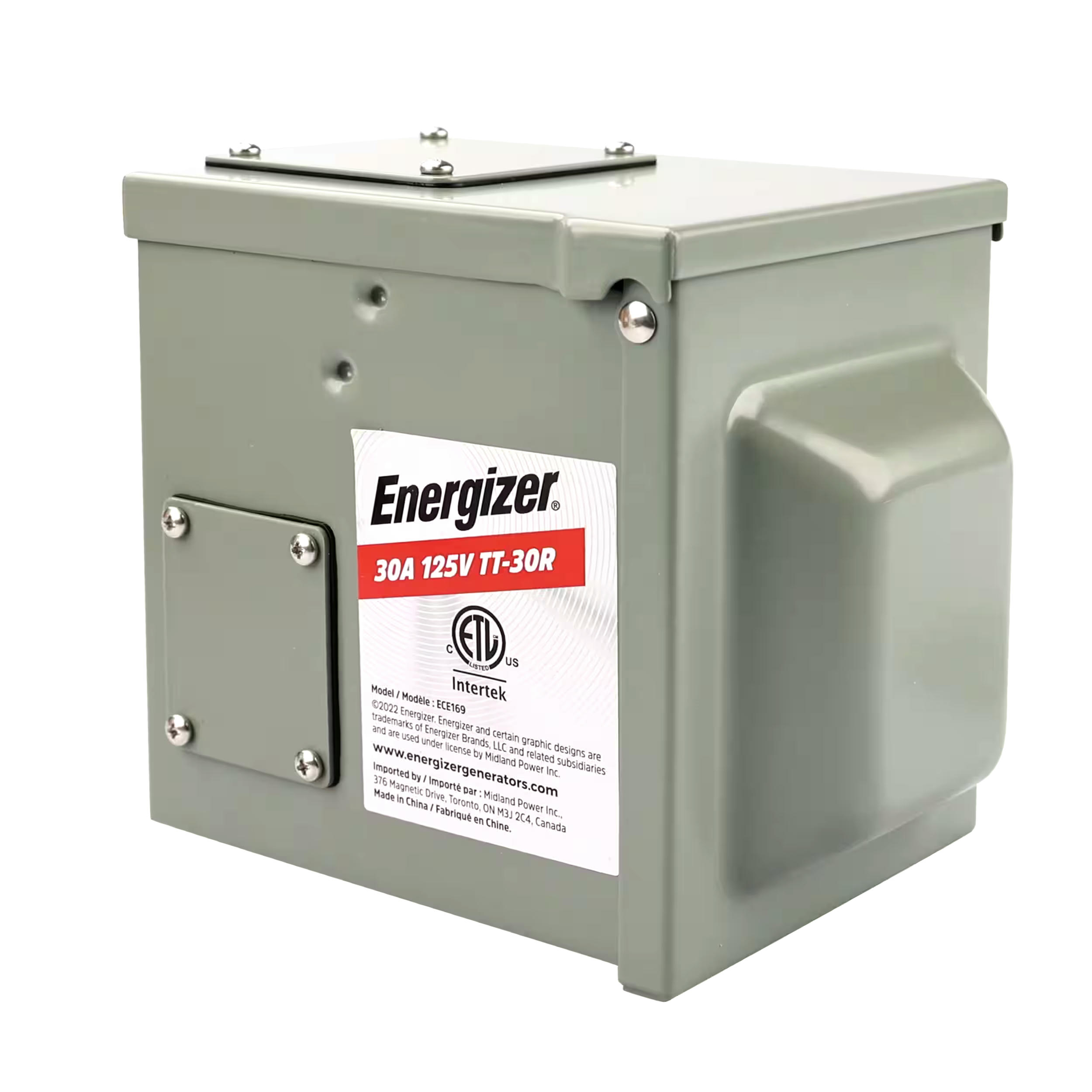 Energizer 30A RV & EV Outdoor Charging Outlet