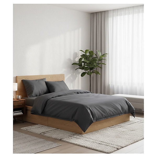 Drap housse en coton Eden 140 x 190/200 cm