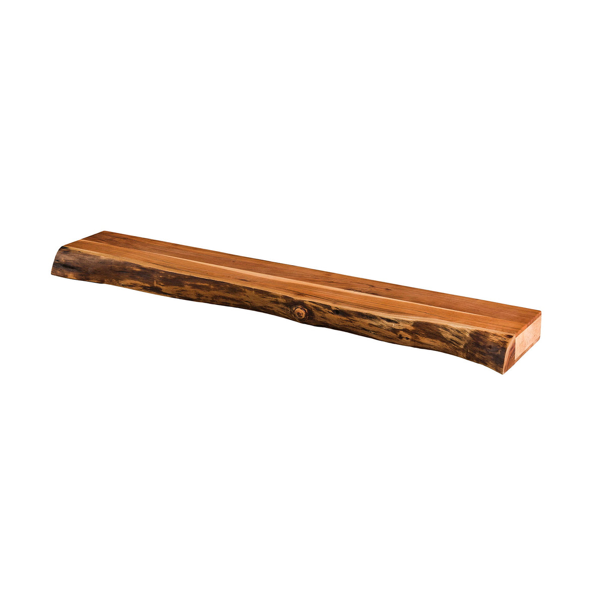 Giga Meubel Wandplank Tree - Naturel Acaciahout - 150x25x8cm