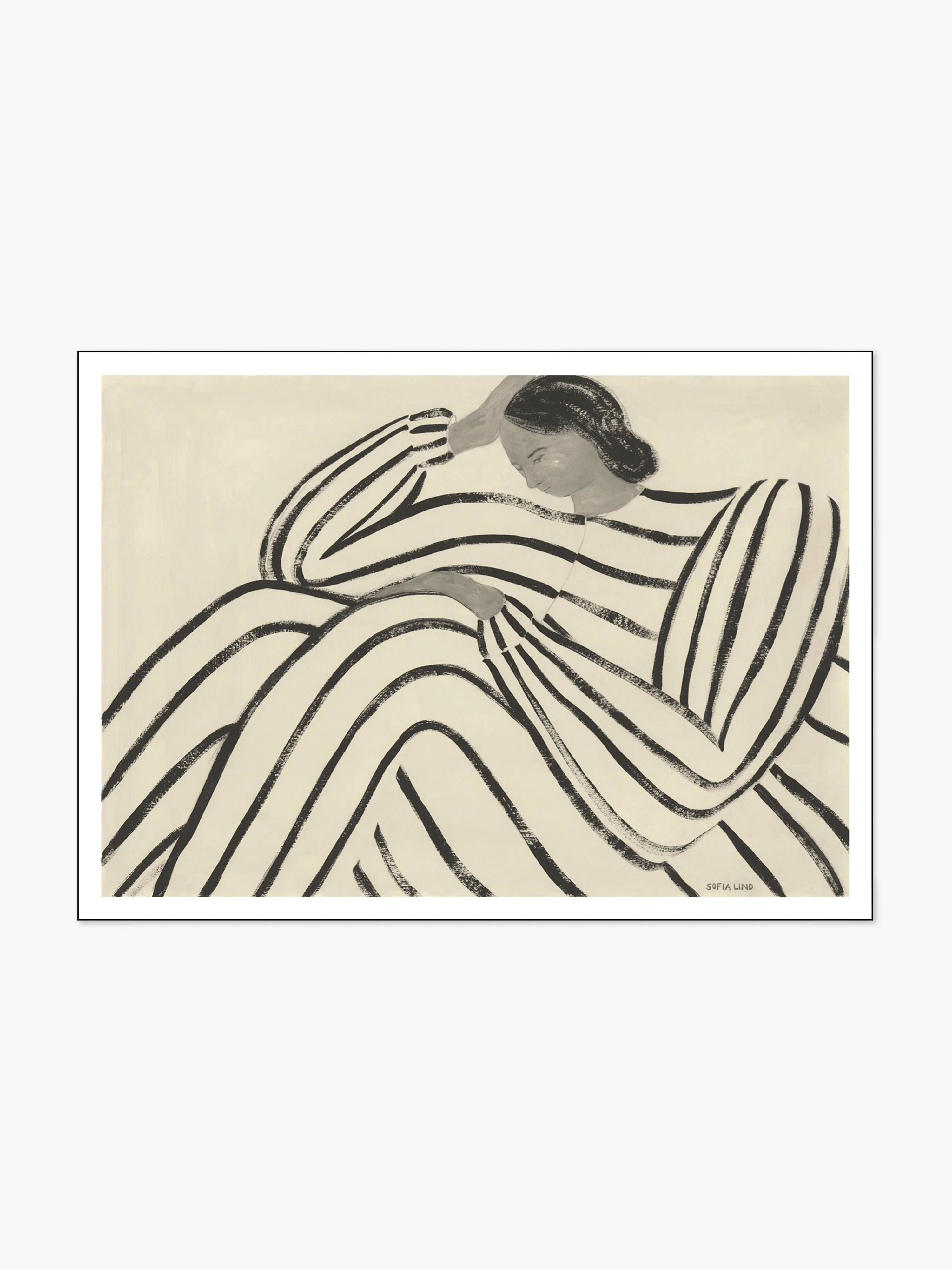 Poster Waiting by Sofia Lind x The Poster Club